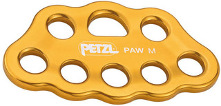 Anchor plate PETZL PAW - M - yellow