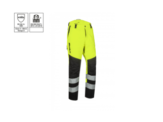Protipořezové kalhoty SIP PROTECTION 1RQ3 PERTHUS FLASH 3 Hi-Vis žlutá/černá