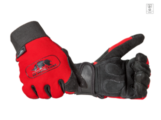 Anti-vibration glove SIP PROTECTION LOGGER 2XA2 red-black