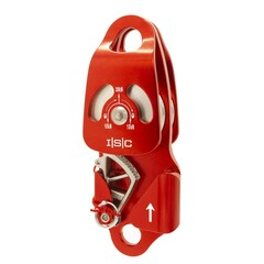 Double pulley with blocker ISC DOUBLE PROGRESS CAPTURE PULLEY 30 kN