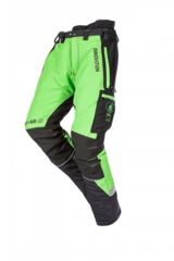 Protiporezové nohavice SIP PROTECTION 1SBD CANOPY AIR-GO zelená-čierna