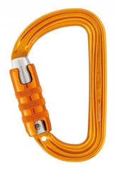 PETZL SmD Triact-Lock carabiner - yellow