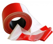 Red-white warning tape - 100m