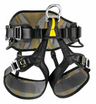 Positioning harness PETZL AVAO® SIT FAST black-yellow