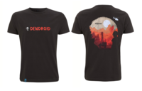 T-shirt with DENDROID DREAM DAY print