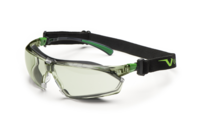 Safety glasses with strap UNIVET 506 HYBRID Vanguard Plus IN-OUT G65