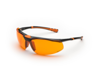 Safety glasses UNIVET 5X3 Vanguard UDC - orange