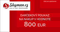 Gift voucher for 800 EUR