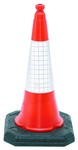 Warning cone JSP DOMINATOR NEW red-white 50 cm